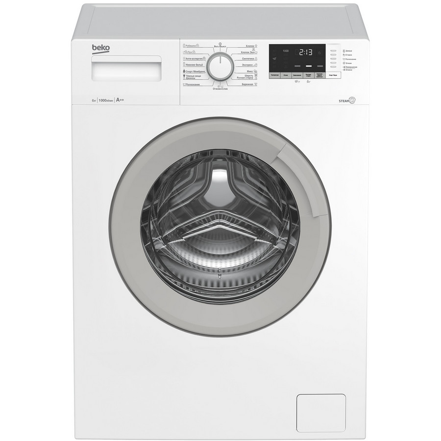 Стиральная машина BEKO WSDN63512ZSW белый фото