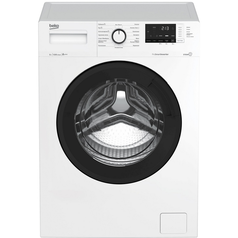 Стиральная машина BEKO WSRE8612XAWI фото